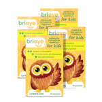 brieye珍悦目儿童专利护眼叶黄素高端眼脑宝软糖DHA补脑护眼*4盒