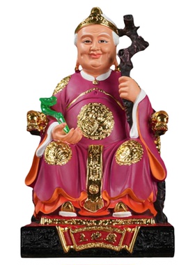 土地公土地婆像福德正神佛像供奉