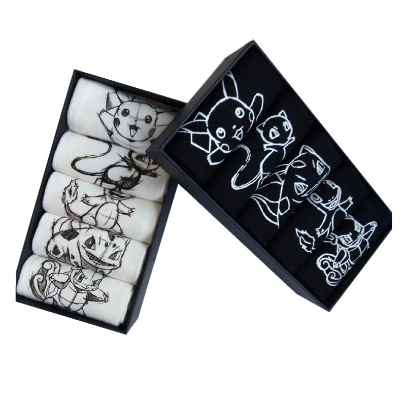 卡通运动袜男女通用棉袜礼盒装