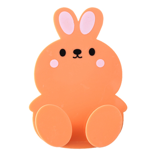 卡通免打孔插头挂钩插头插座小兔插头收纳挂钩固定器无痕背胶