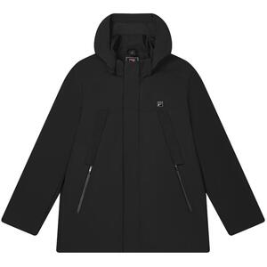 FILA高质VC羽绒│斐乐两件套男2024冬新三合一连帽梭织棒球服内胆