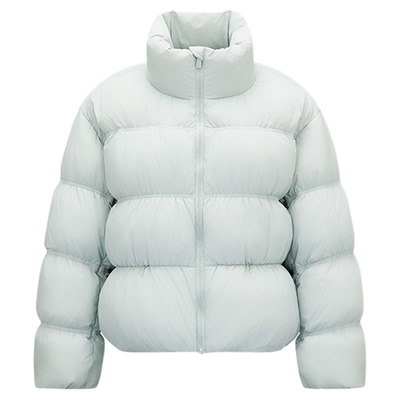 森马90绒子oversize肌理羽绒服女