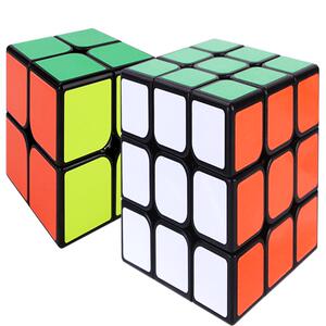 得力三四阶魔方专业套装初学者儿童比赛专用顺滑益智玩具魔尺全套