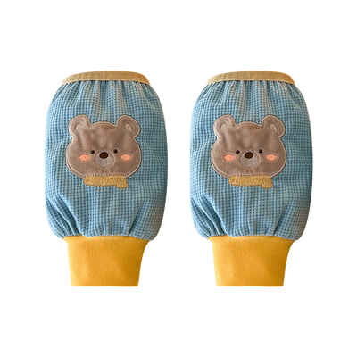 儿童袖套秋冬季男女童卡通防污