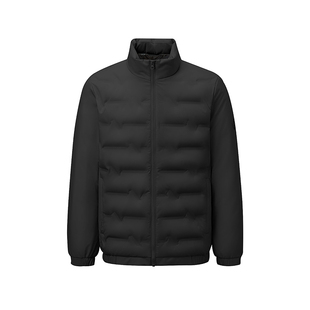 HLA/海澜之家曾舜晞曹骏同款排骨薄羽绒服25冬新抗静电大码外套男