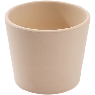 陶土北欧风格摩卡色透气透水花盆