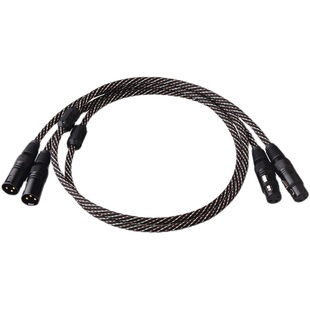 台湾杨阳发烧XLR卡侬音频公对母HiFi功放机卡农麦克风话筒平衡线