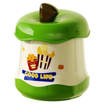 苹果弹盖桌面垃圾桶高颜值