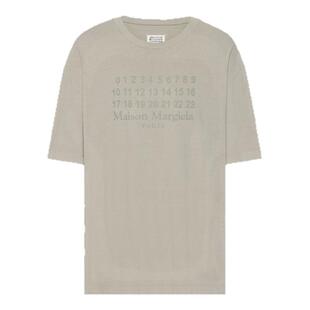 [尊享特惠]Maison Margiela马吉拉四角缝线数字Logo短袖T恤打底衫