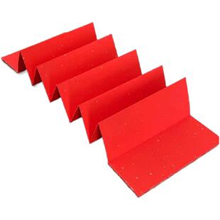 红纸折页洒金宣纸八折帖十二折帖空白婚书订婚书手写喜庆全红宣纸