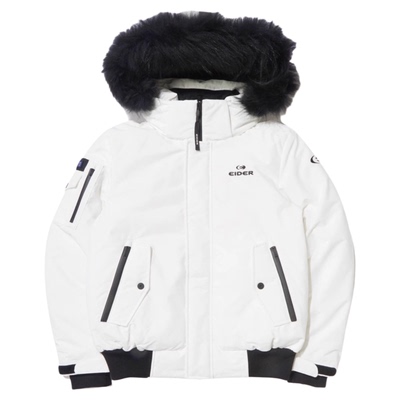 韩国直邮EIDER羽绒服张元英同款鹅绒短款工装加厚派克服女男爆款