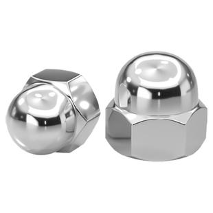 304不锈钢细牙盖型形螺母细牙盖帽M10M12M14M16M18M20*1*1.25*1.5