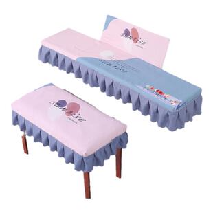 电钢琴罩88键防尘罩印花电子琴罩THEONE琴披盖布双排键琴罩套简约