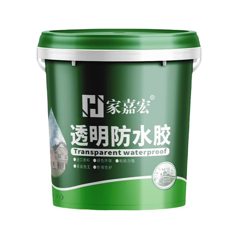 外墙透明防水胶屋顶窗台防水专用真石漆瓷砖裂缝渗水补漏防漏材料