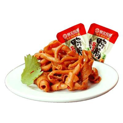 修文食品独立真空1000g辣鸭肠