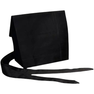 书生古装帽子教书先生帽子才子秀才帽子古代男子儒巾头巾汉服配饰