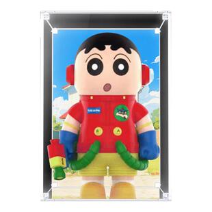 KGBOX用于molly蜡笔小新400%ins风5mm加厚宇航员款展示盒