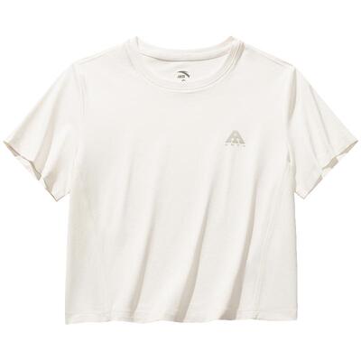 安踏速干T女户外透气防晒短袖