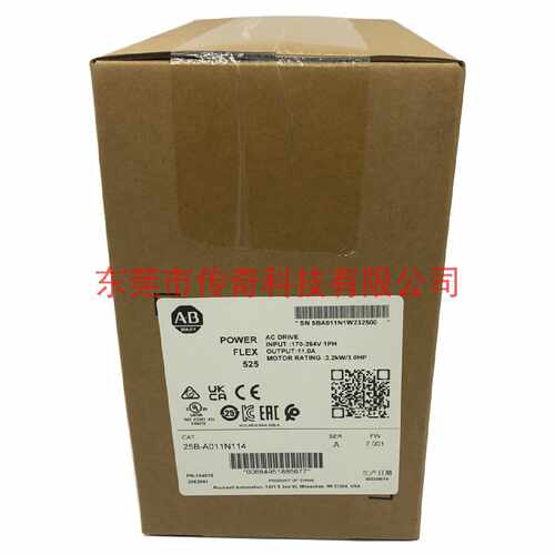 议价25B-A011N114 全新原装 AB Powerflex525 变频器 25BA011N114