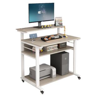 电脑桌台式家用小户型卧室沙发桌子工作学习床边笔记本可移动书桌