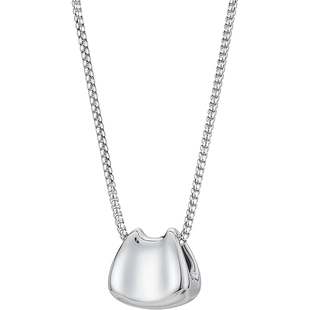 白岚小裙摆项链女时尚百搭925银设计轻奢小众秋冬毛衣链XL2608