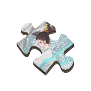 成人拼图玩具1000片5风景治愈解压山水画高难度浮世绘diy送人