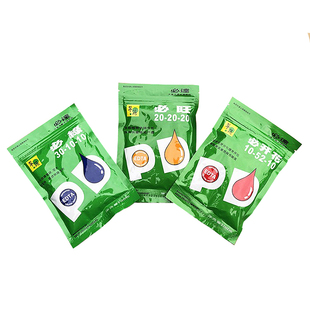 台湾翠筠 必系列新装 必绿 必旺 必开花 水溶性晶体肥料 叶面肥