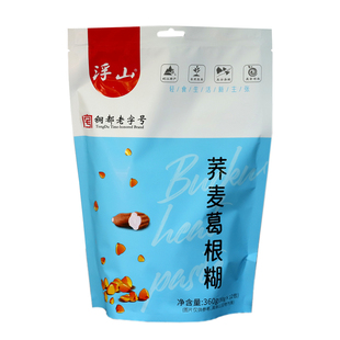 浮山360克袋装荞麦糊粉燕麦葛根杂粮代餐粉早餐粗粮冲泡免煮速食