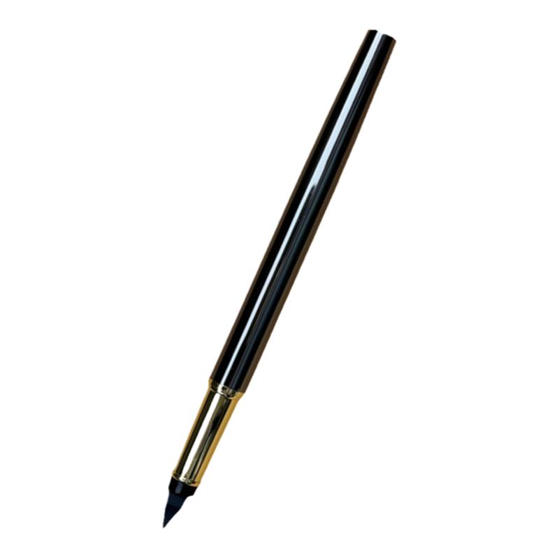 烂笔头 696钢笔三角明尖中小学生练字书写特细金属细杆奖品0.38mm