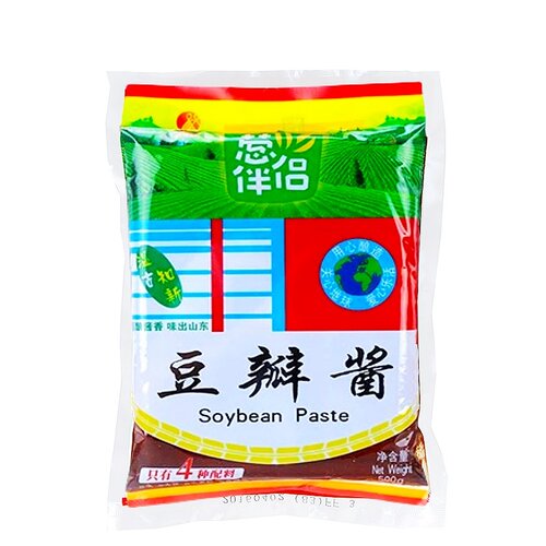 欣和葱伴侣豆瓣酱500g*5袋装大豆黄豆酱烤肉拌面下饭酱炖肉炖菜酱