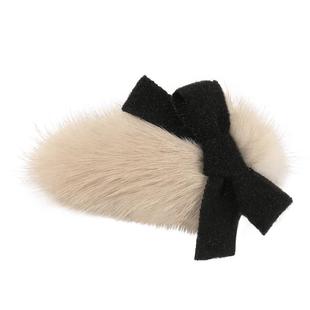 DODOGOGO秋冬2026新款毛绒发夹女士夹子头饰侧边夹毛毛发卡流海夹