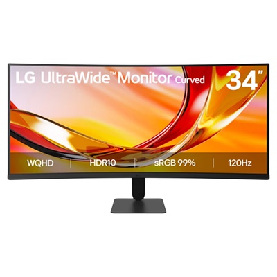 LG 34U601B曲面带鱼屏英寸准4K超清120hz高刷办公设计显示器屏幕