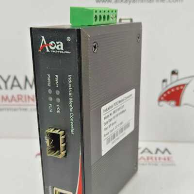 AOA TECHNOLOGY IMC3100P-SFP INDUSTRIAL POE MEDIA CONVERTER (