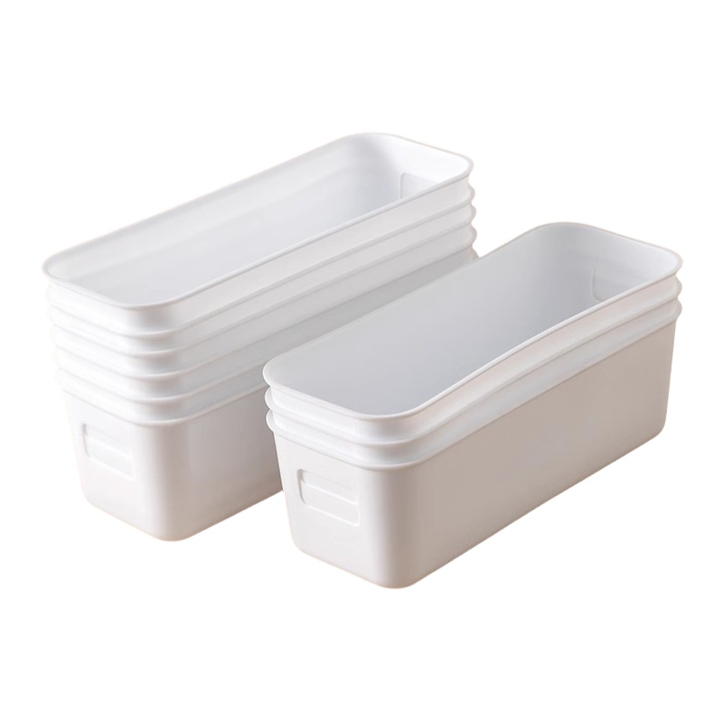 桌面收纳盒家用化妆品置物架卫生间厨房宿舍垃圾杂物零食收纳盒子