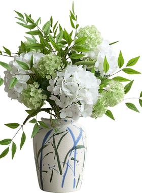 3D打印绣球花仿真花餐桌花摆花