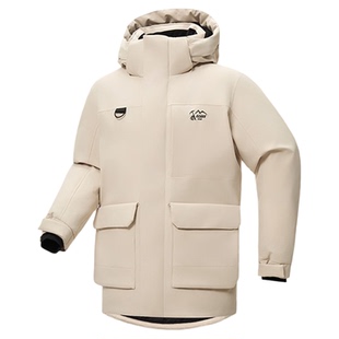 Ozark奥索卡25秋冬新品羽绒服鹅绒户外保暖7A抗菌抗静电派克服男