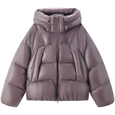 【张婧仪同款】太平鸟霍尔多巴吉白鹅羽绒服零压10D商场A3ACF421U