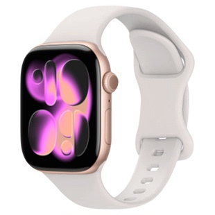 【德国进口硅胶】Newyu适用苹果s11表带新款iwatch11手表S10表带applewatchSE3运动S9/8女款夏季ultra3男腕带