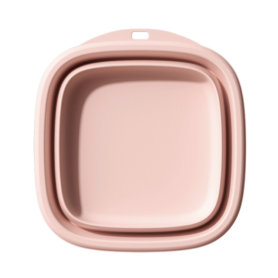 宿舍盆子家用洗衣盆旅行婴儿便携式可折叠洗脸盆可挂洗脚盆方形