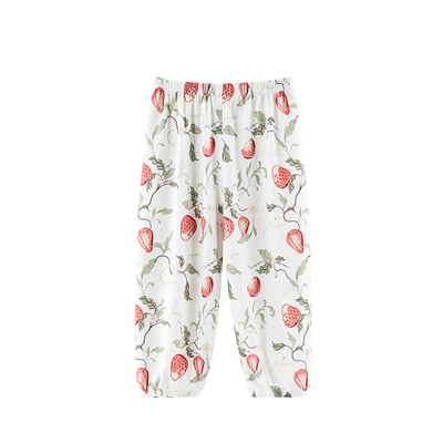 男童女童裤子春夏新款儿童防蚊裤