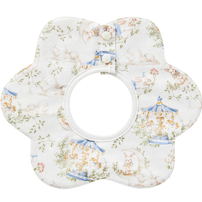 婴儿男宝宝女小月龄防吐奶围兜