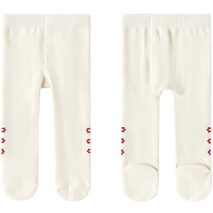 babylove婴儿连裤袜春秋款女宝宝袜子打底裤长筒过膝袜高弹不勒腿