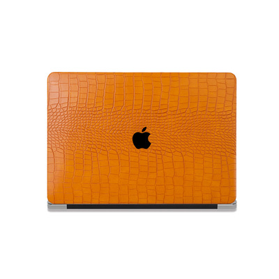 复古橘色欧美Mac保护壳