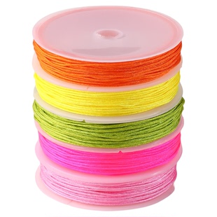 72号玉线编织绳手绳手链专用绳手工diy材料编绳线彩色绳子串珠线