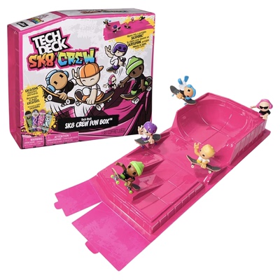 手指滑板人物变形巴士车训练场地