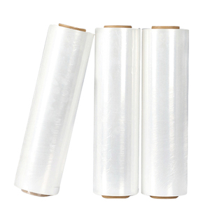 含税 透明pe缠绕膜50cm宽16公斤拉伸塑料打包膜工业用包装膜 包邮