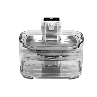 恒温猫咪饮水机无线智能感应流动出水不插电宠物自动循环加热水碗