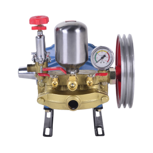 农用三缸柱塞泵高压打药泵园林喷雾器电动果园打农药机清洗高压泵