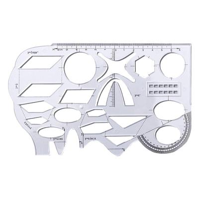 小学生初中高中数学尺可旋转套尺