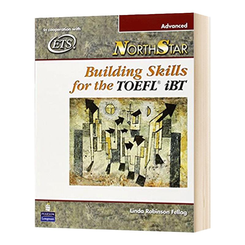 朗文托福笔试高阶课程 NorthStar Building Skills for the TOEFL iBT Advanced Student Book 英文原版 备考资料教材 进口英语书